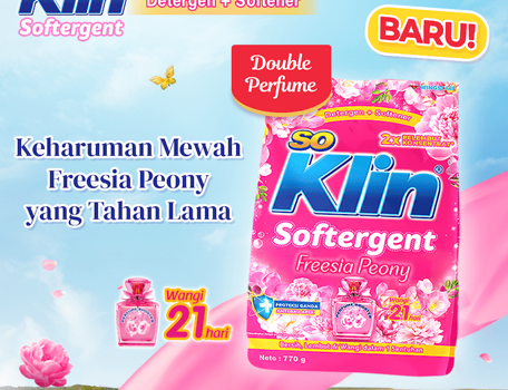 SoKlin Softergent Freesia Peony