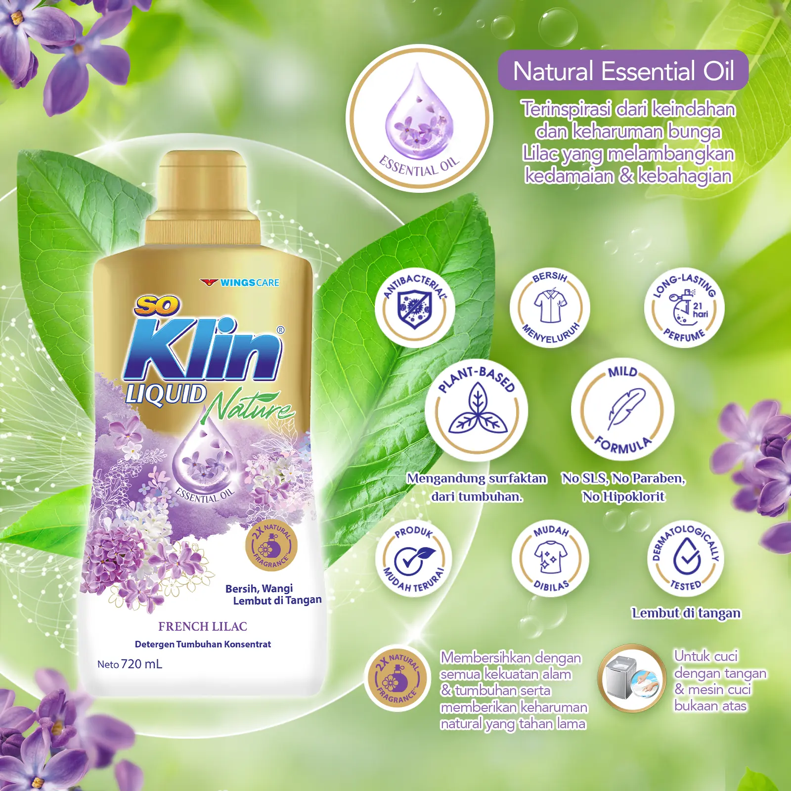 SoKlin Liquid French Lilac